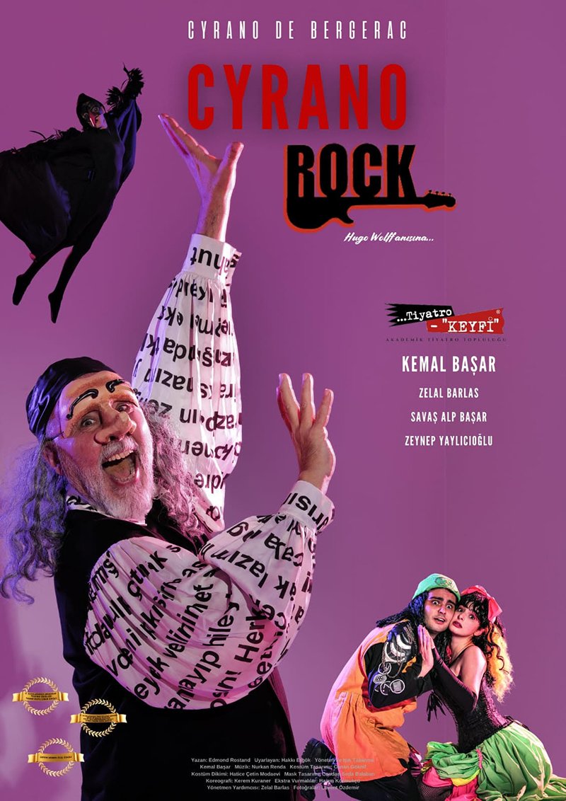 Dilek Türker, "Cyrano Rock" Oyunuyla 80. Yaşını Kutladı