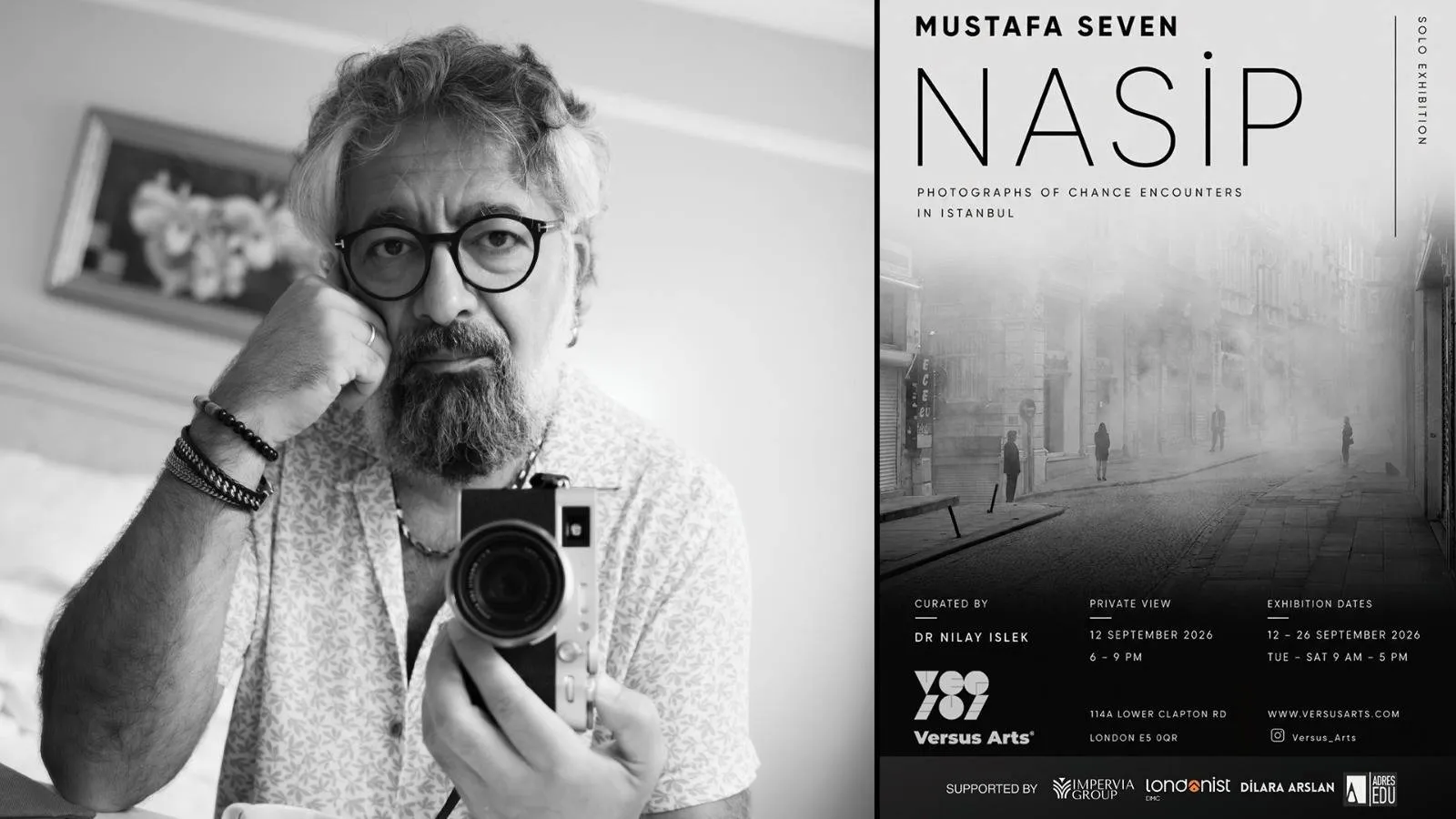 Mustafa Seven'in Nasip fotoğraf sergisi Londra'da açılıyor