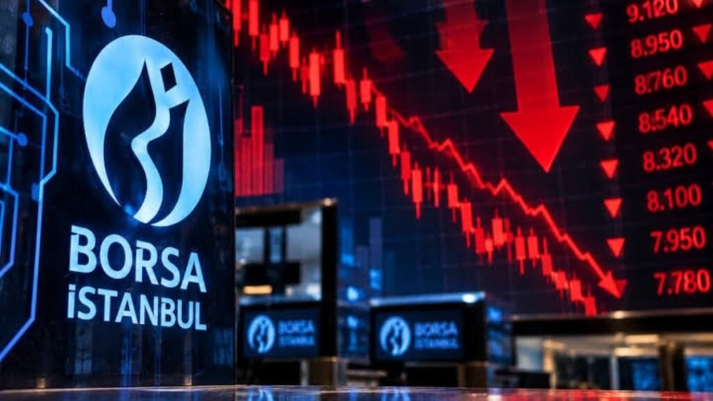 Borsa İstanbul'da On Sekiz Yıllık Seri Sona Ermedi ve Düşüş Derinleşti