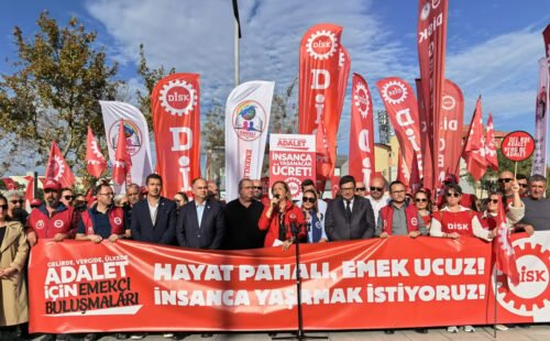 DİSK Çanakkale'de Buluştu, Vergi Sistemi Eleştirildi